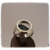 Silberner Ring mit Oberlausitzer Granit